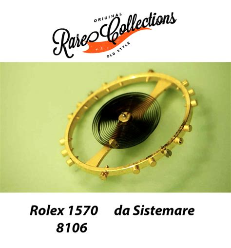 bilanciere completo rolex 1570|Bilanciere Volantino 1570.